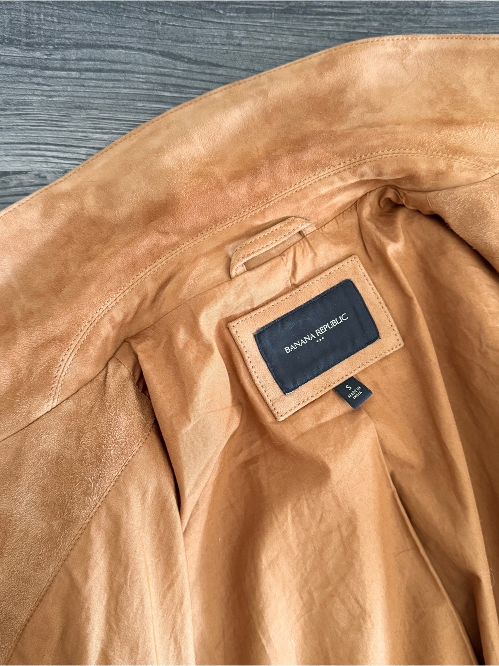 Modern Fit Goat Suede Jacket Genuine Leather - Picture 5 of 11